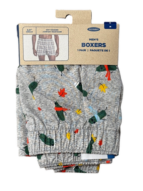 Mens Autumn Pickles Boxer Shorts - Size Medium - Old Navy - NWT